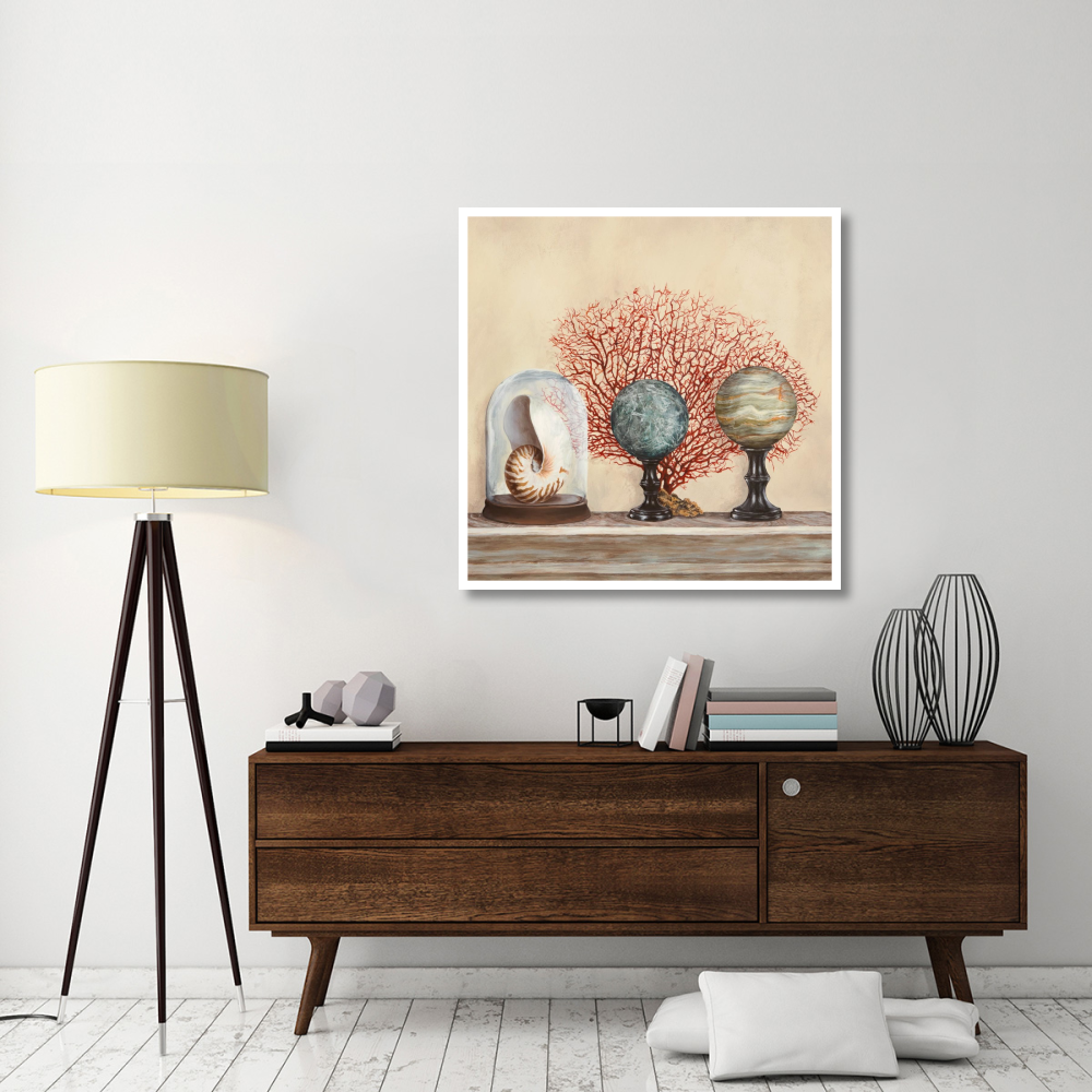 Memoires de voyage II-Paper Art-42&quotx42"