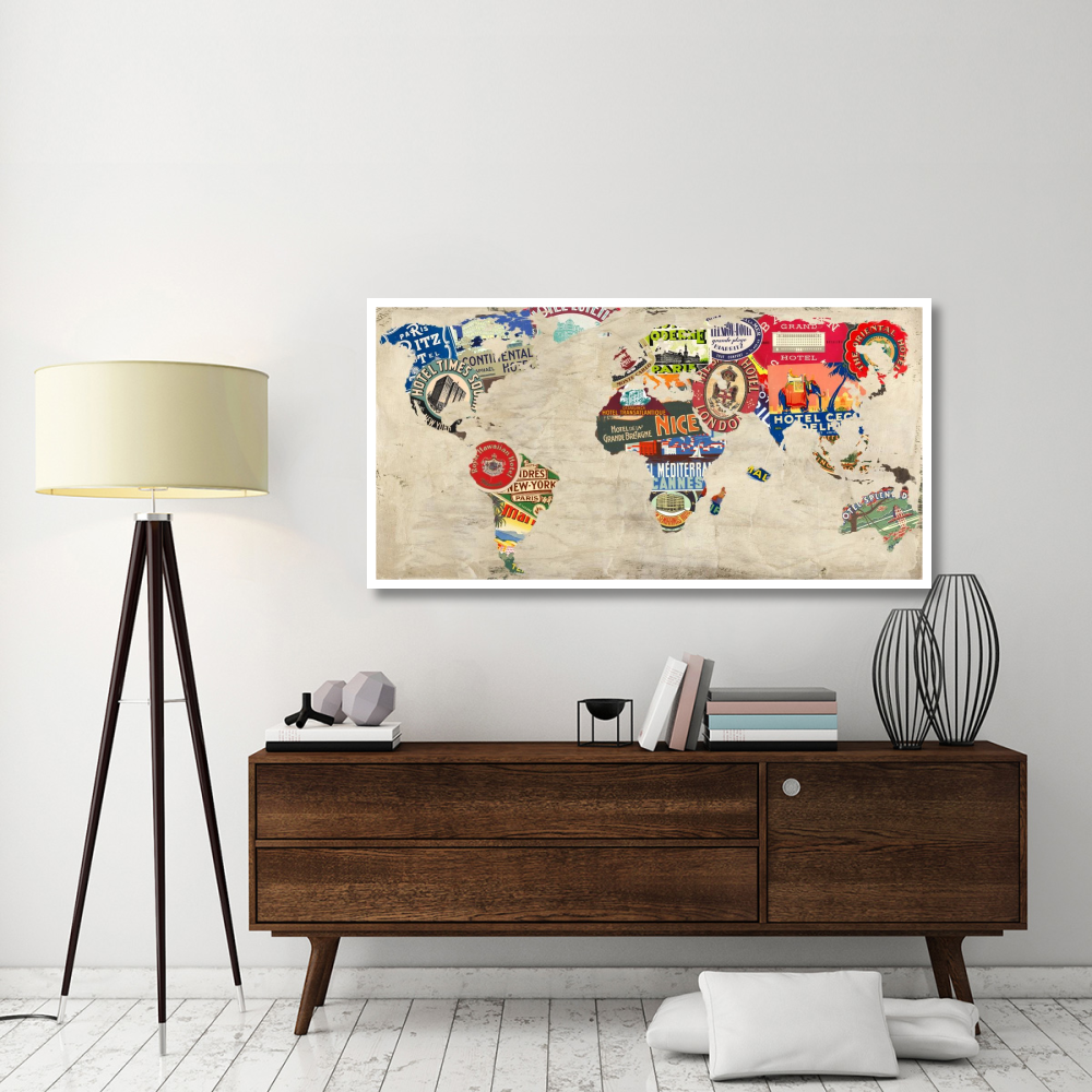 Bon Voyage-Paper Art-62&quotx32"