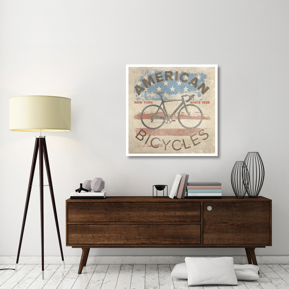 American Bikes-Paper Art-38&quotx38"