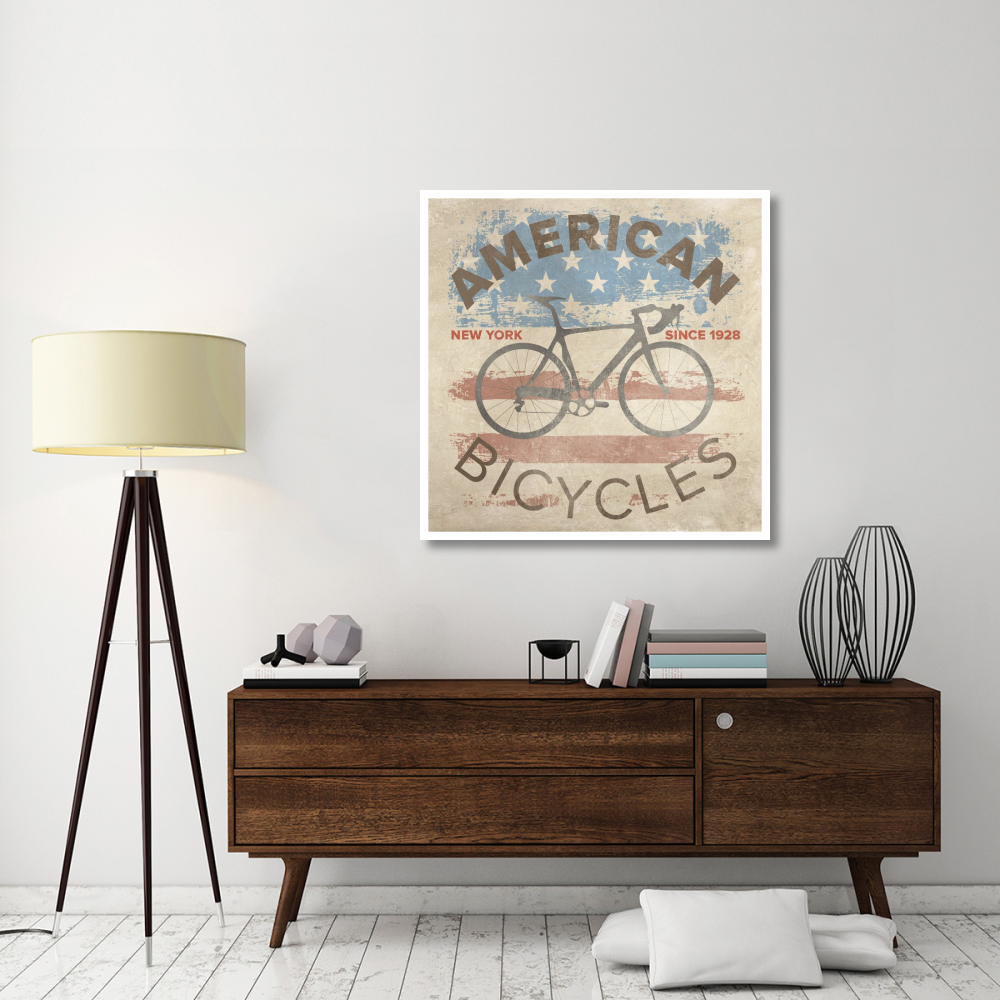 American Bikes-Paper Art-42&quotx42"