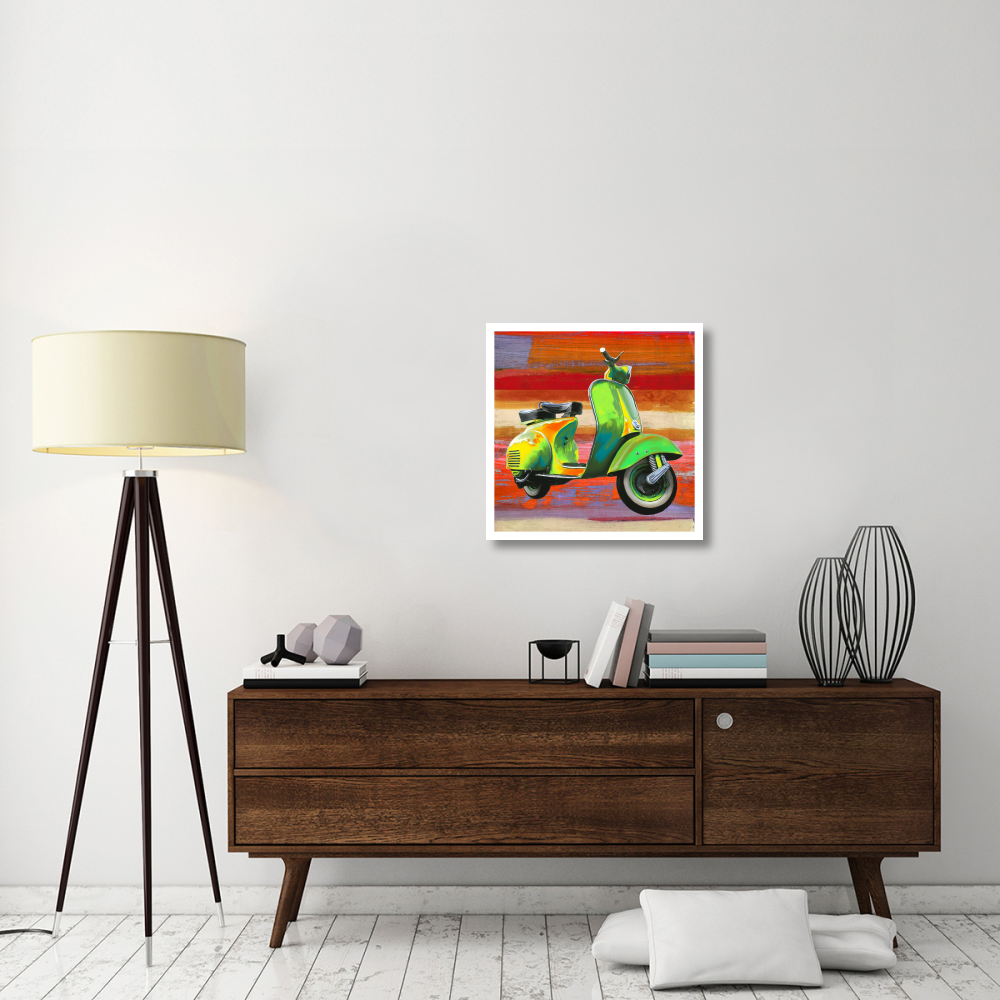 Pop Scooter I-Paper Art-26&quotx26"