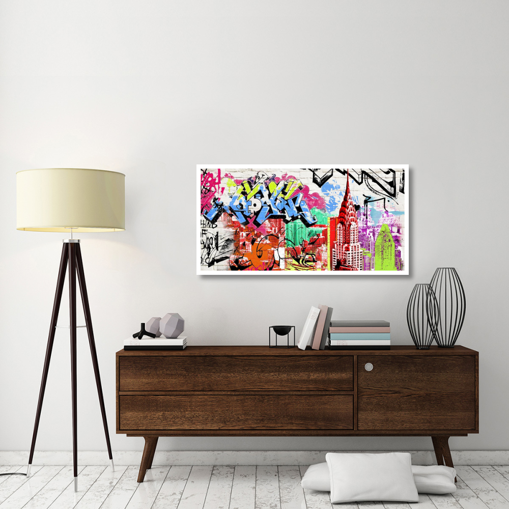 Pop Manhattan-Paper Art-50&quotx26"