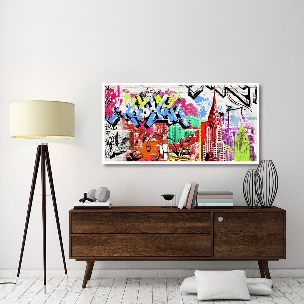 Pop Manhattan-Paper Art-62&quotx32"