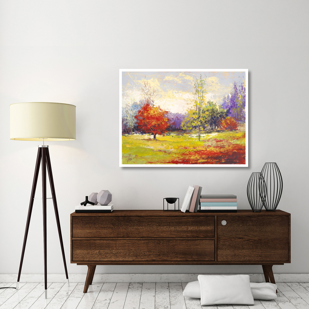 Colori d'autunno-Paper Art-50&quotx38"
