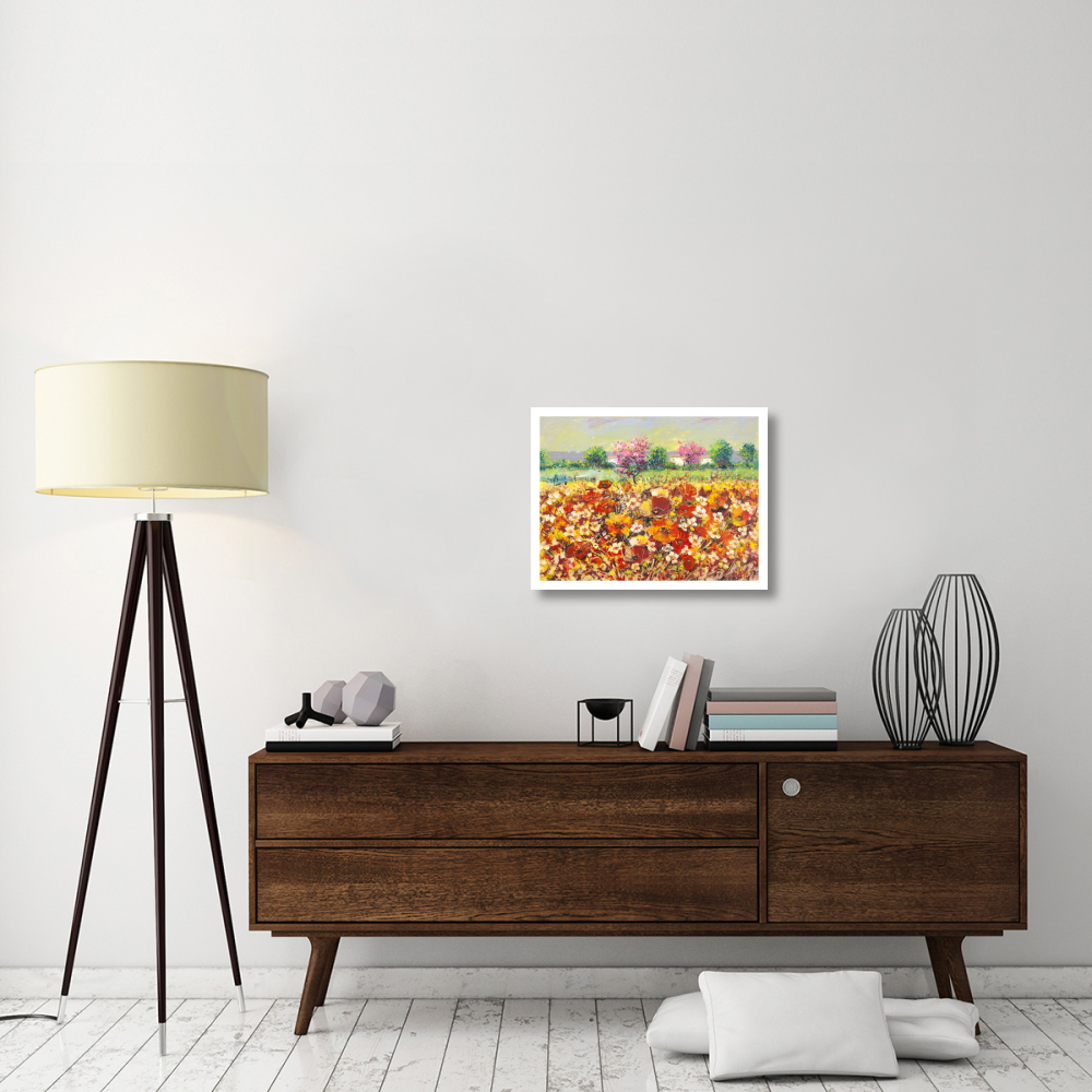 Colori di primavera-Paper Art-26&quotx20"