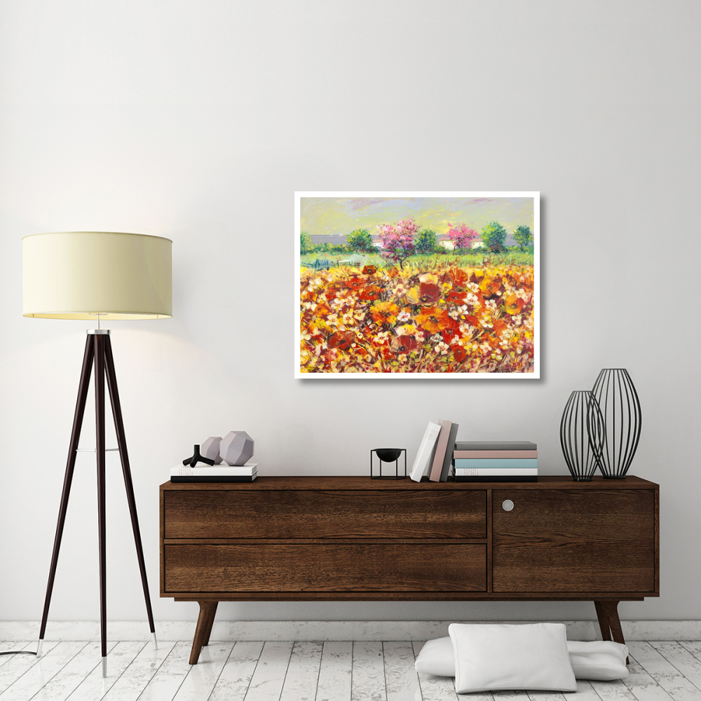 Colori di primavera-Paper Art-42&quotx32"
