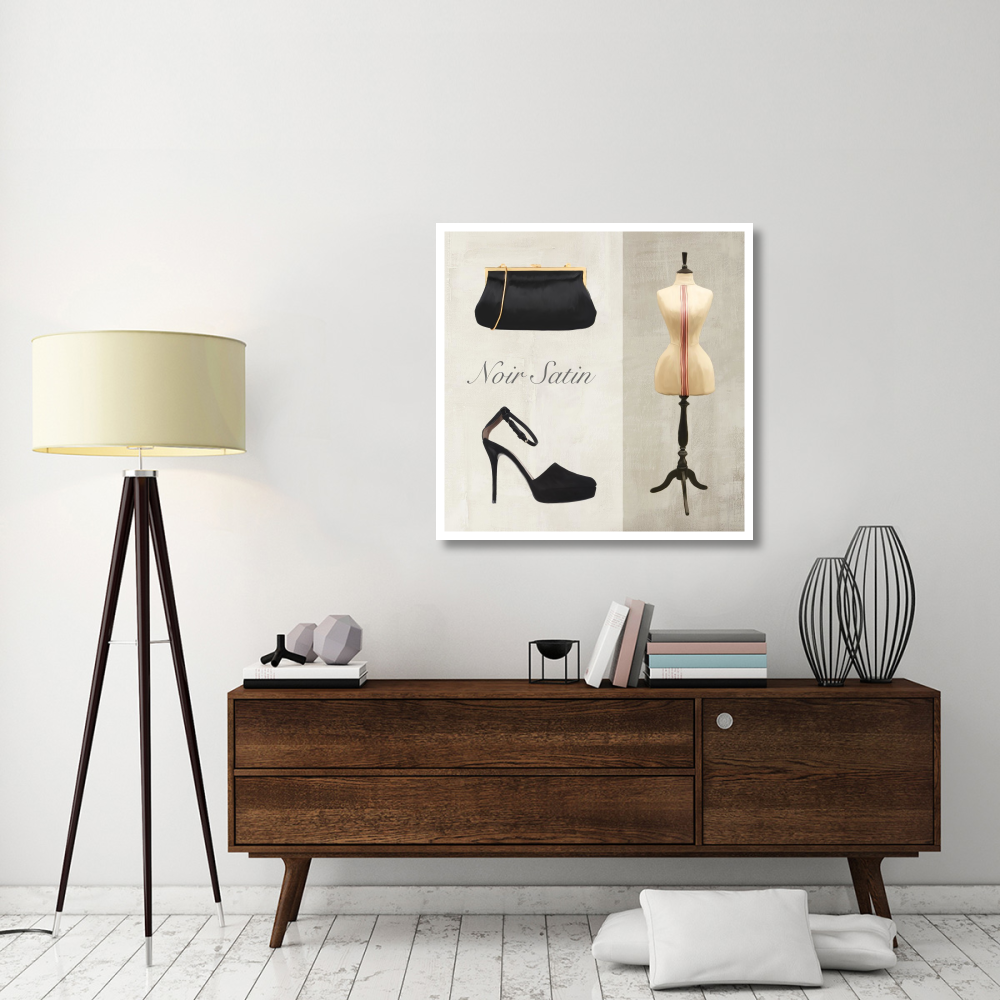 Noir Satin-Paper Art-38&quotx38"