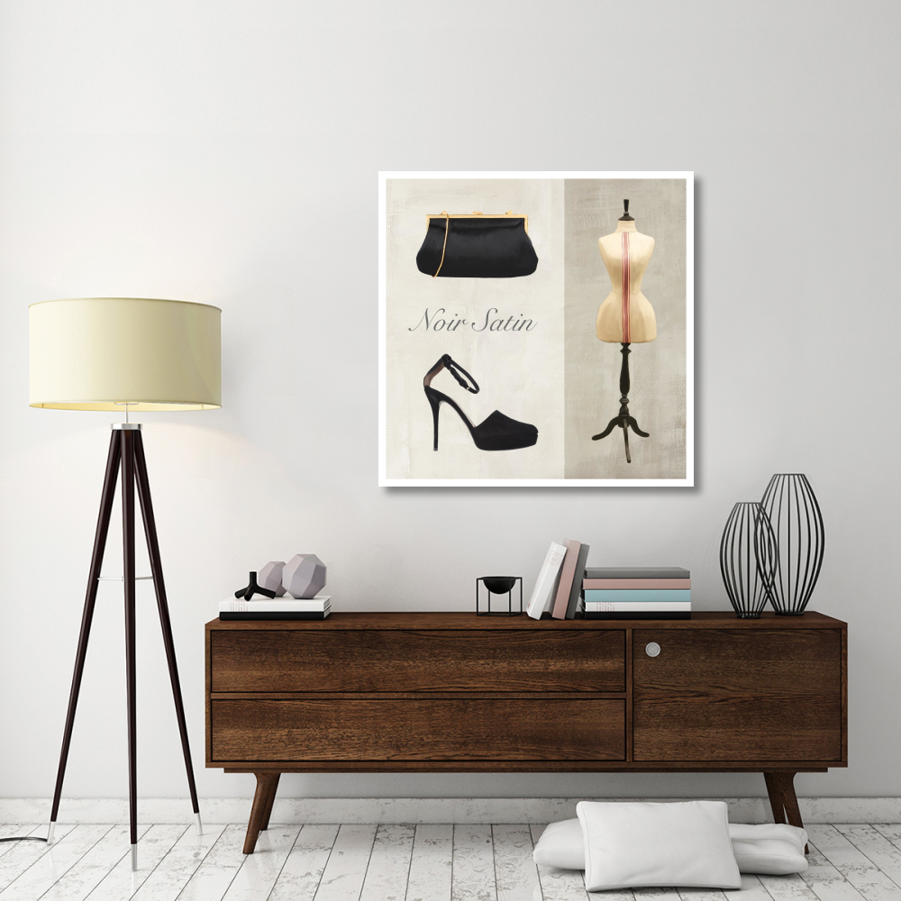 Noir Satin-Paper Art-42&quotx42"