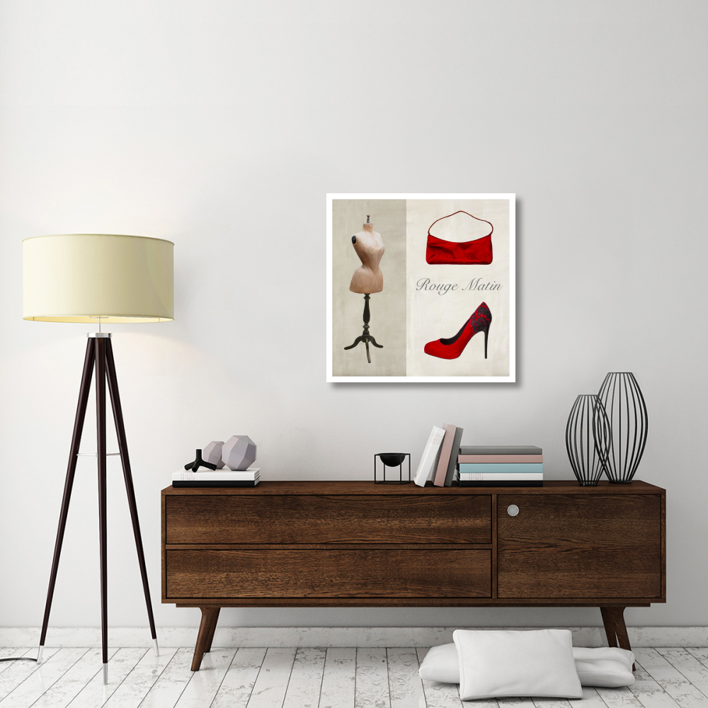 Rouge Matin-Paper Art-32&quotx32"