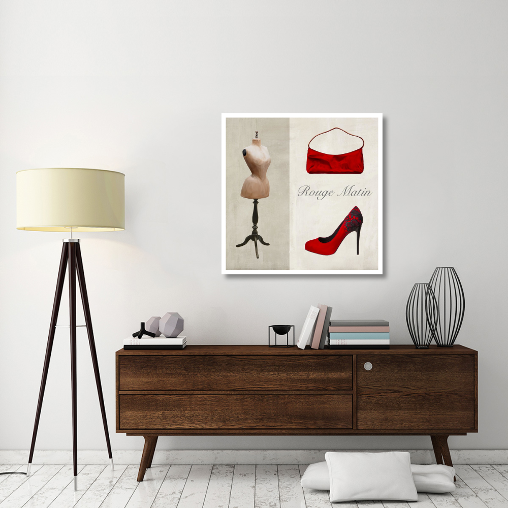 Rouge Matin-Paper Art-38&quotx38"