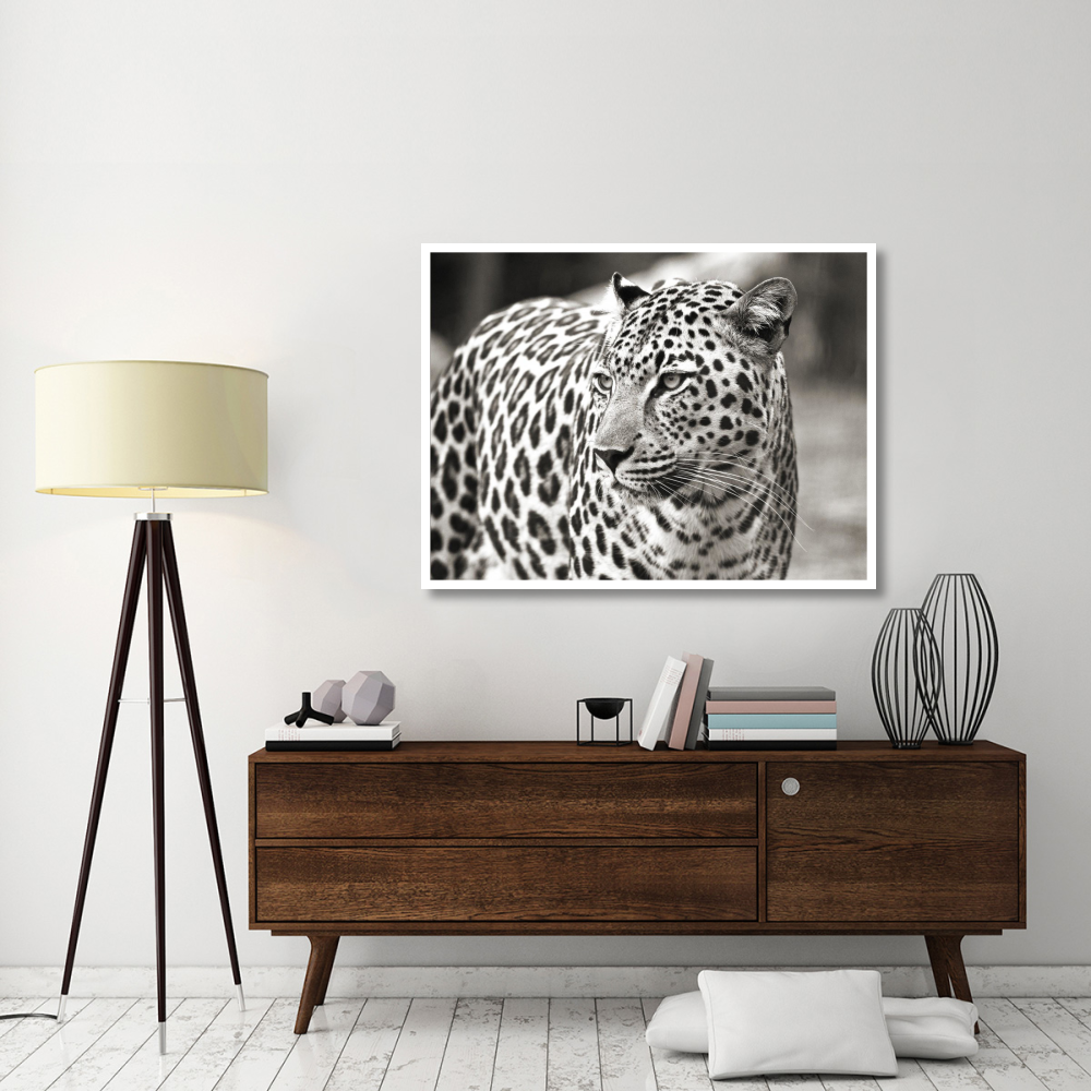 Portrait of leopard, South Africa-Paper Art-50&quotx38"