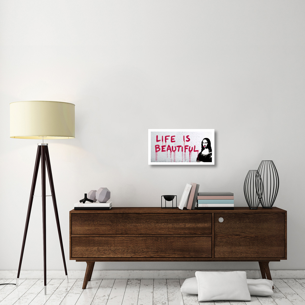 Life is beautiful-Paper Art-26&quotx14"