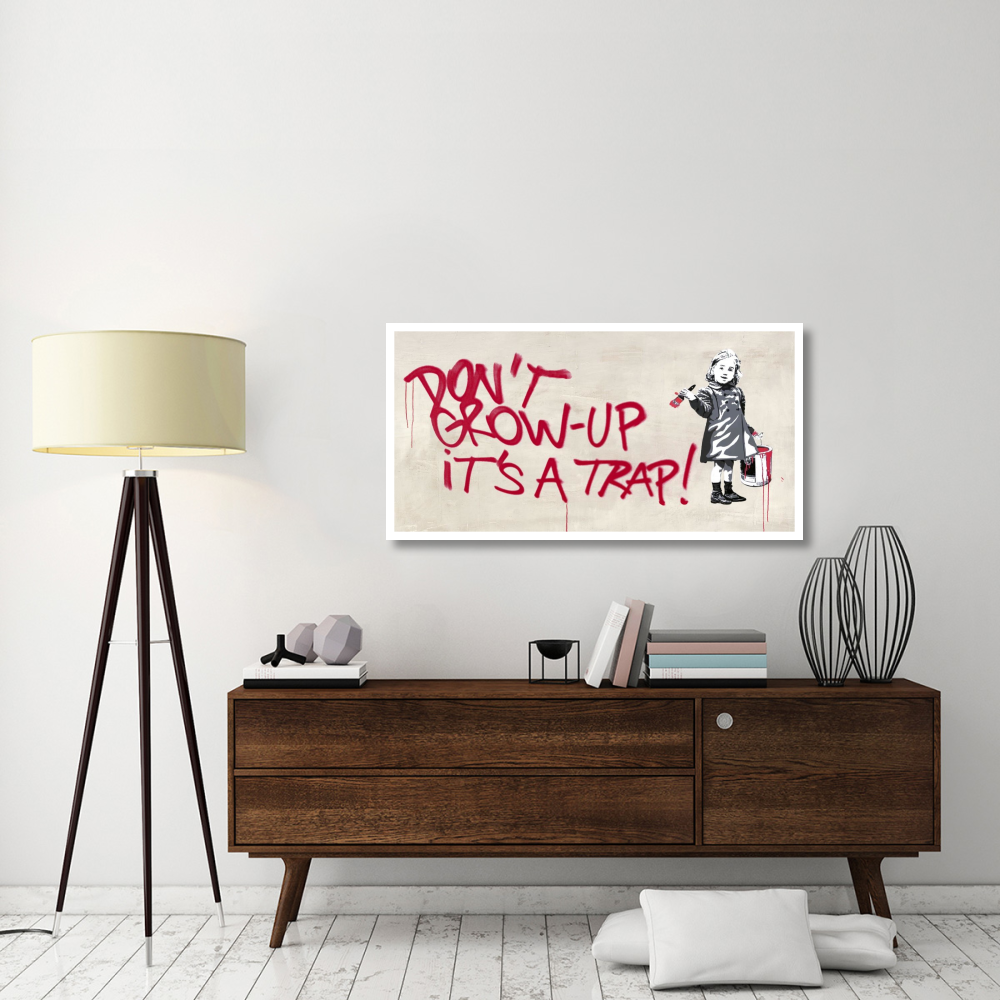 Don't grow up-Paper Art-50&quotx26"