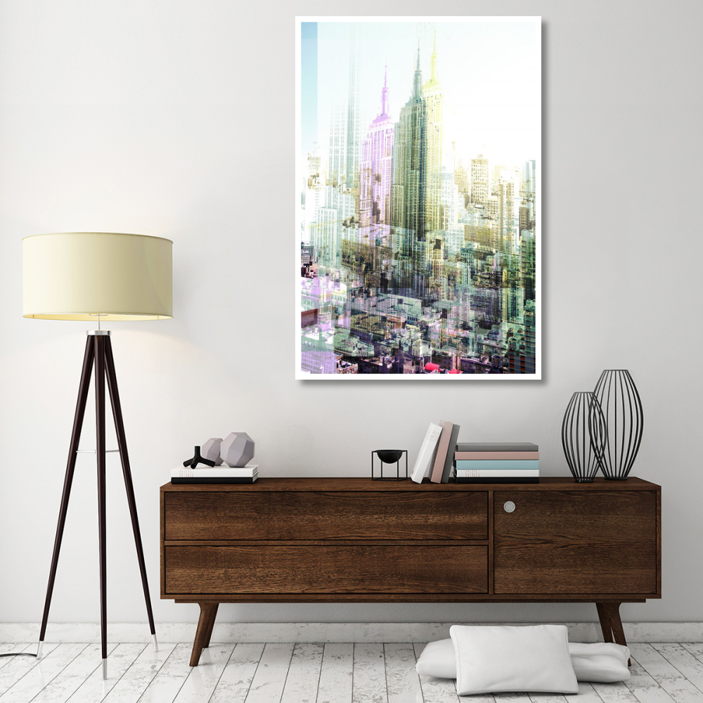 Empire State Building Multiexposure I-Paper Art-42&quotx62"