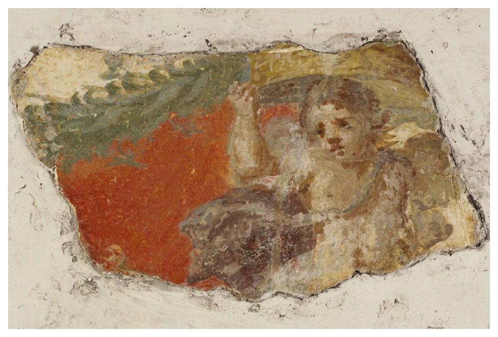 Fresco Fragment-Paper Art-62"x42"