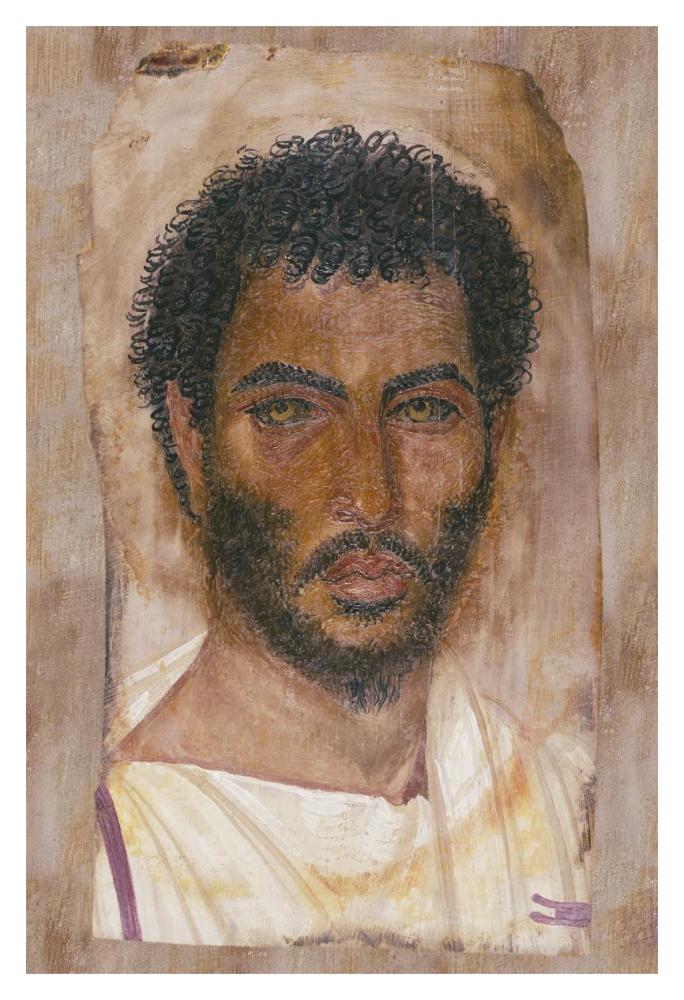 Mummy Portrait of a Bearded Man-Paper Art-14"x20"