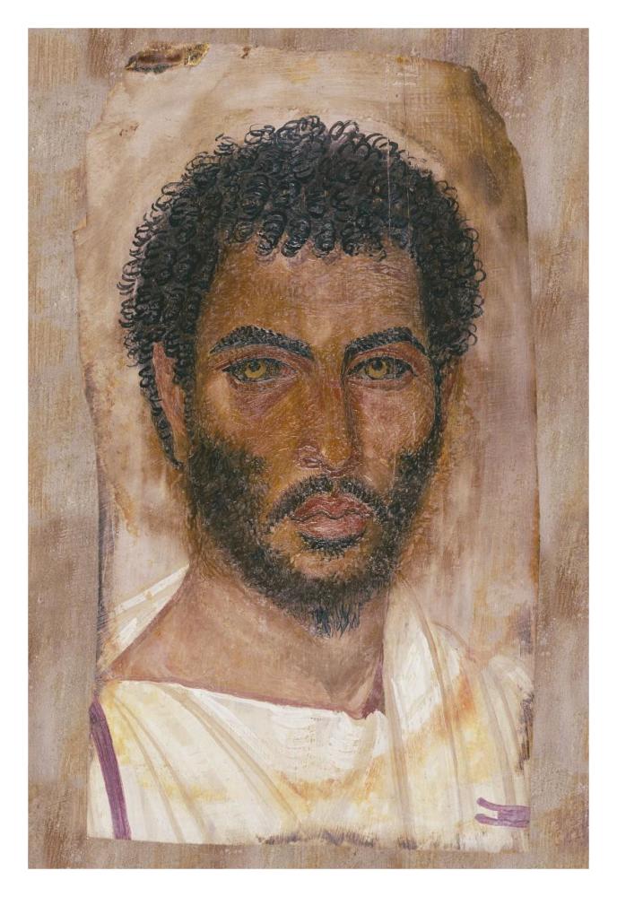 Mummy Portrait of a Bearded Man-Paper Art-22"x32"