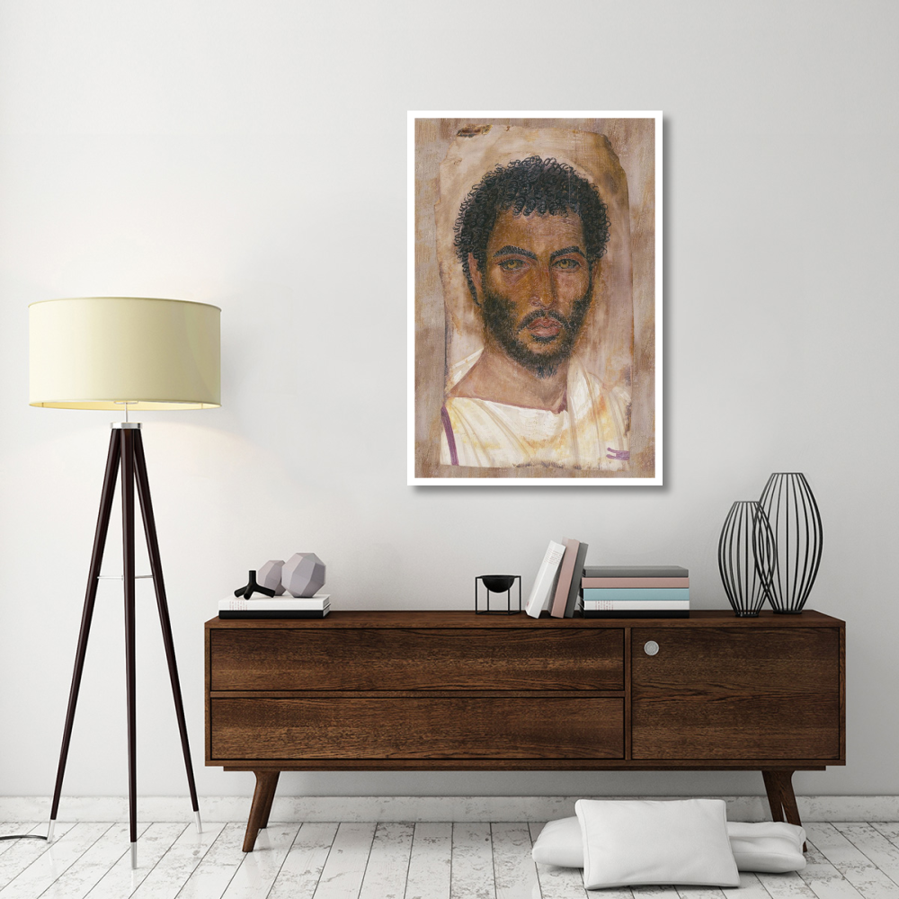 Mummy Portrait of a Bearded Man-Paper Art-34&quotx50"