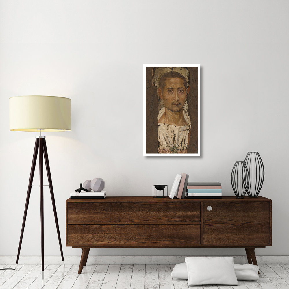 Mummy Portrait of a Bearded Man-Paper Art-24&quotx38"
