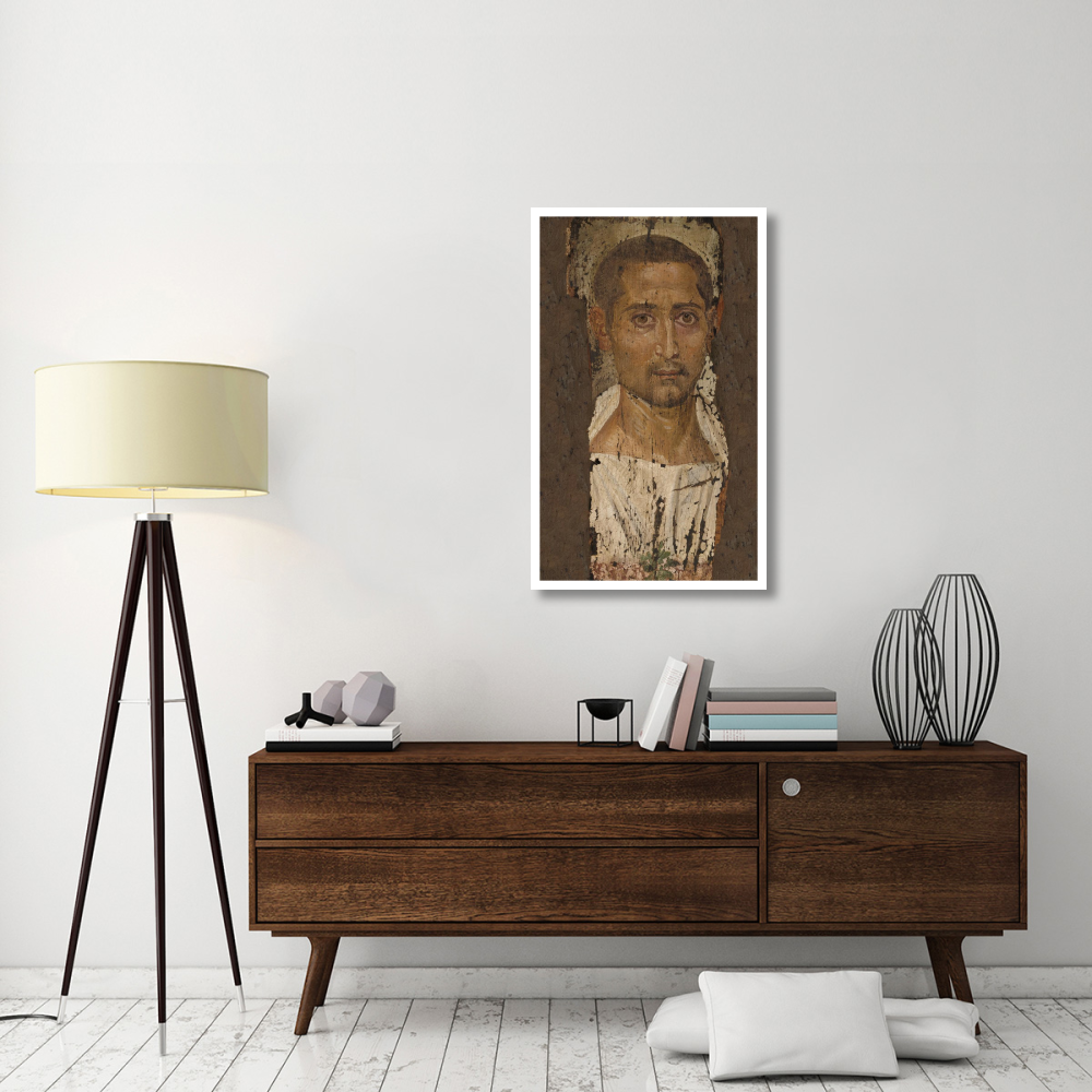 Mummy Portrait of a Bearded Man-Paper Art-26&quotx42"
