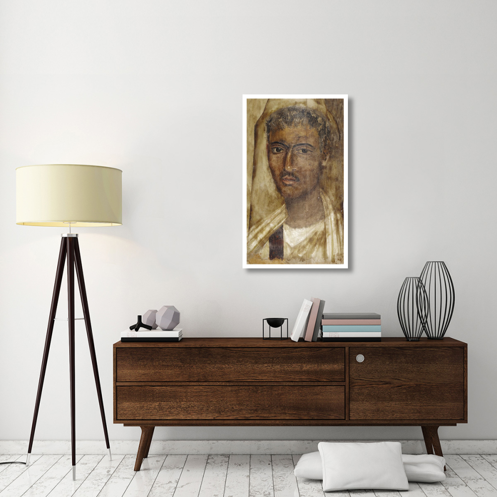 Mummy Portrait of a Man-Paper Art-26&quotx42"