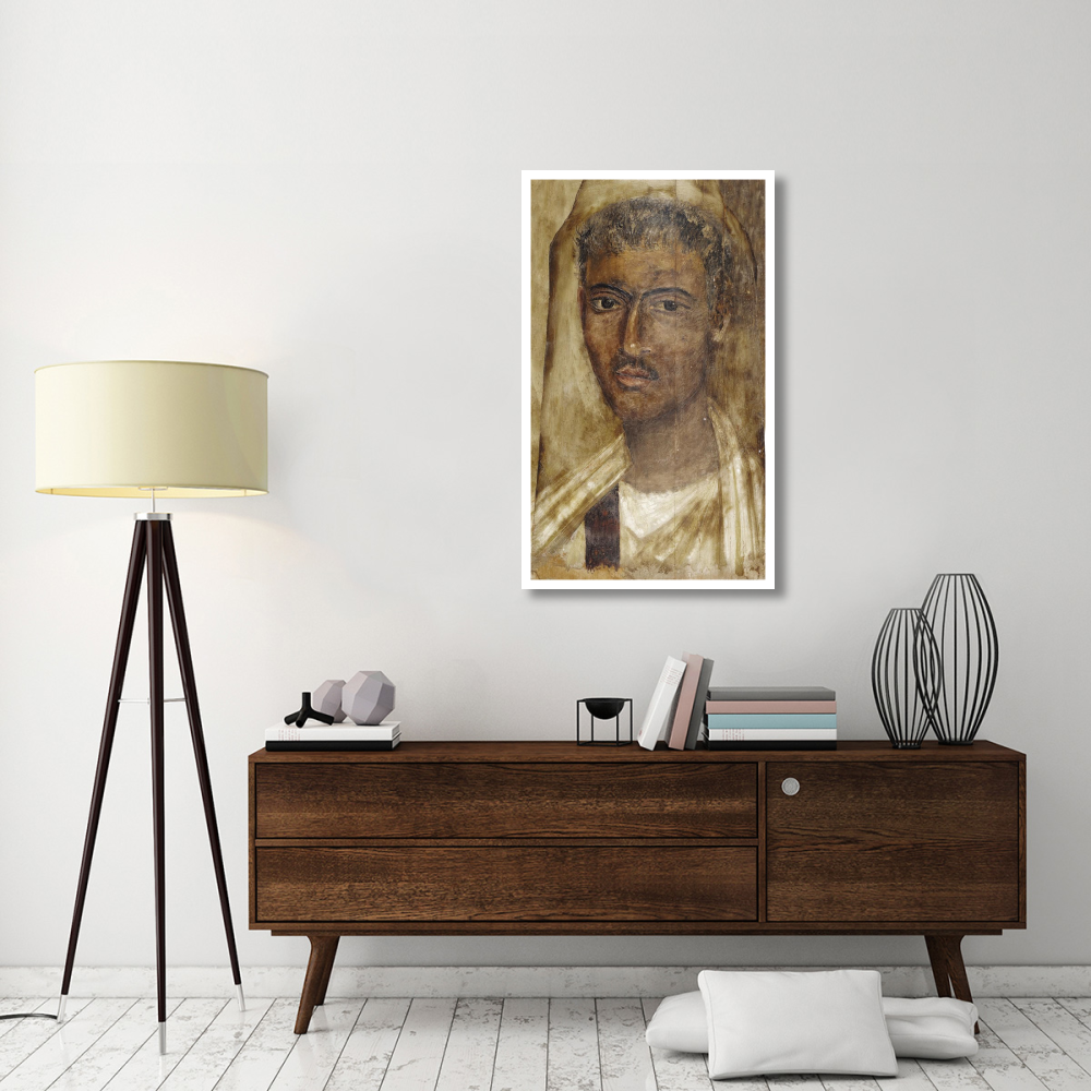 Mummy Portrait of a Man-Paper Art-28&quotx46"