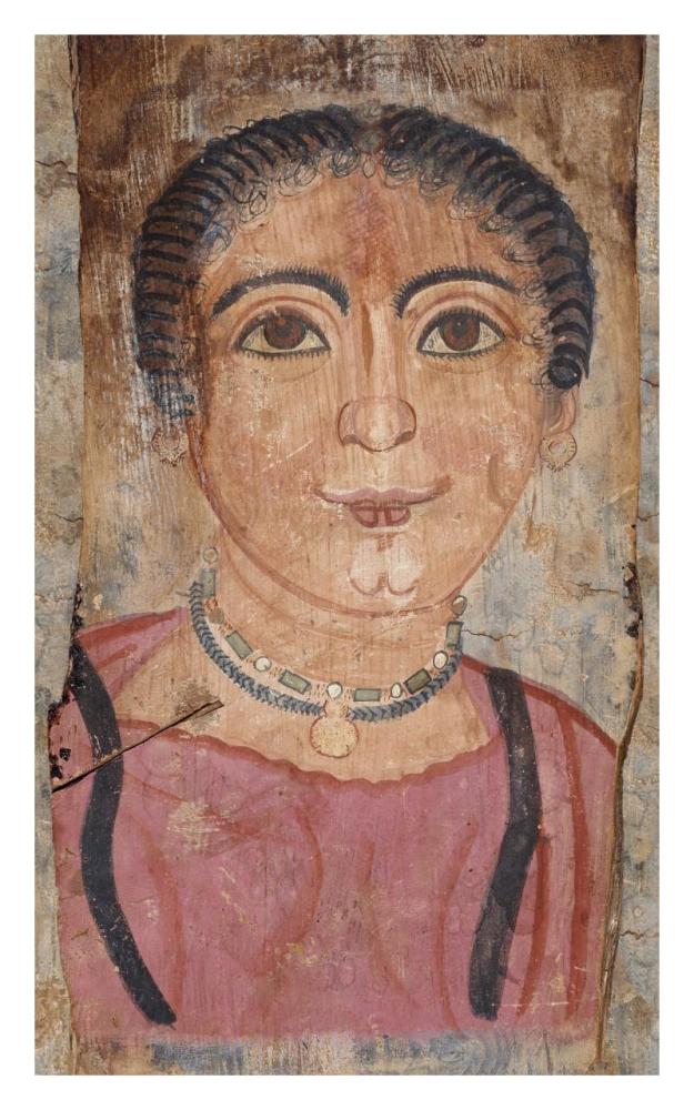 Mummy Portrait of a Woman-Paper Art-20"x32"