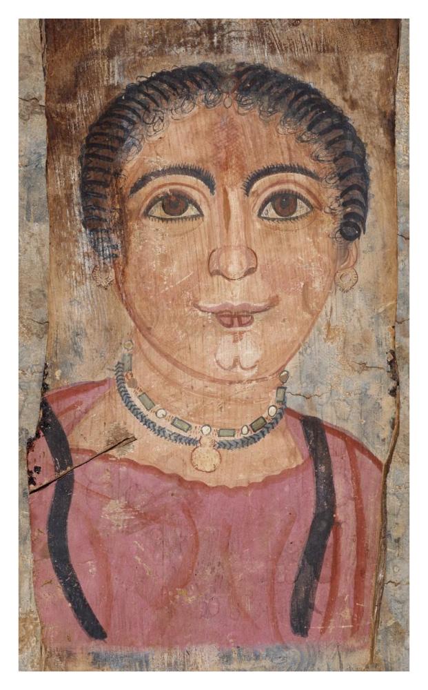 Mummy Portrait of a Woman-Paper Art-24"x38"