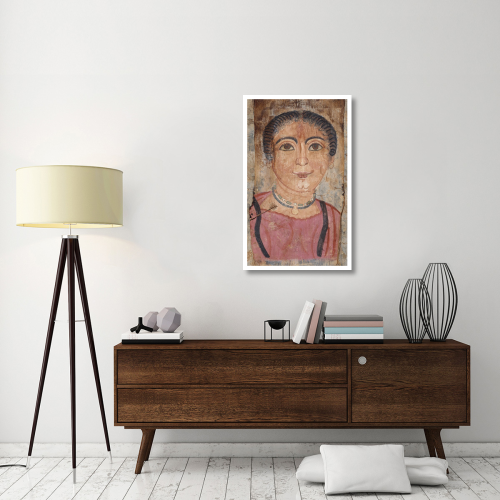 Mummy Portrait of a Woman-Paper Art-26&quotx42"