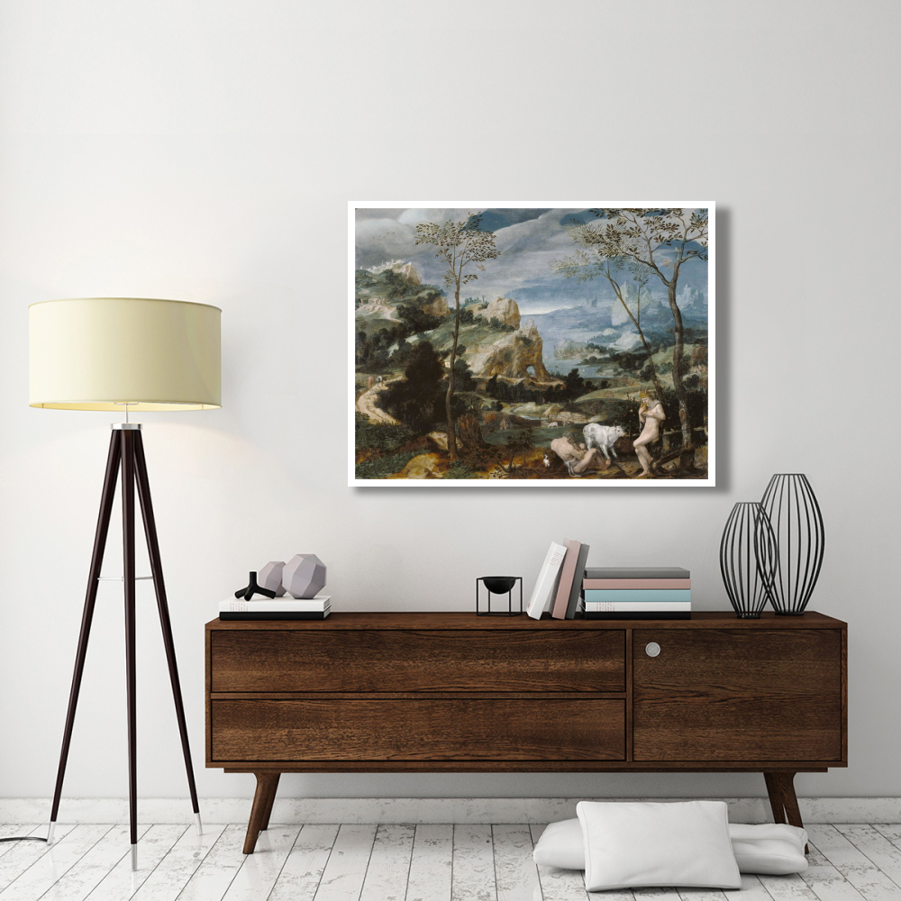 Landscape with Mercury and Argus-Paper Art-50&quotx38"