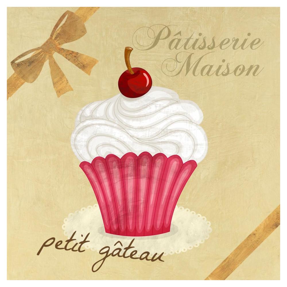 Petit gateau-Paper Art-42"x42"
