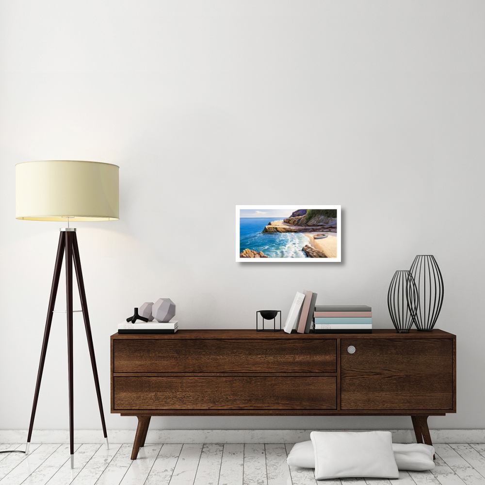 Pomeriggio mediterraneo-Paper Art-26&quotx14"