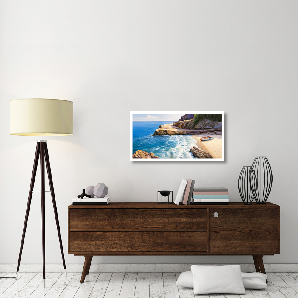 Pomeriggio mediterraneo-Paper Art-38&quotx20"
