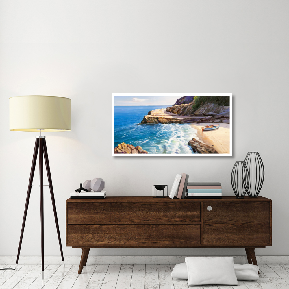 Pomeriggio mediterraneo-Paper Art-50&quotx26"