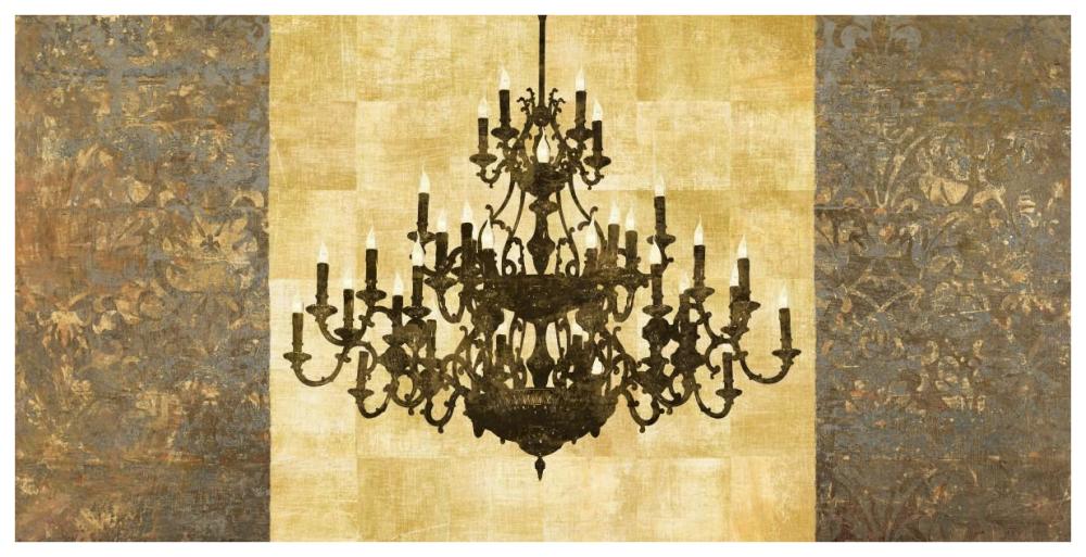 Chandelier Classique-Paper Art-74"x38"