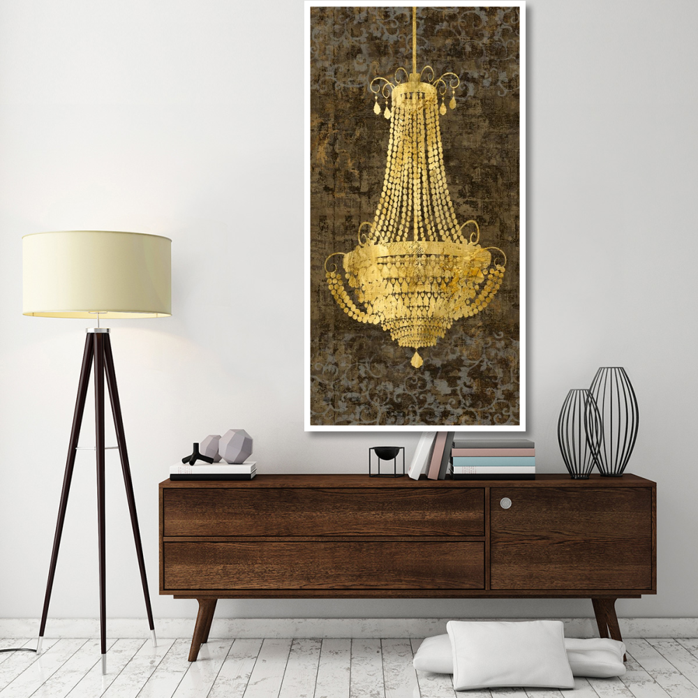Panneau Chandelier I-Paper Art-38&quotx74"
