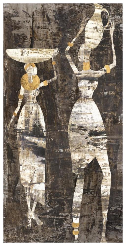 Africa II-Paper Art-38"x74"