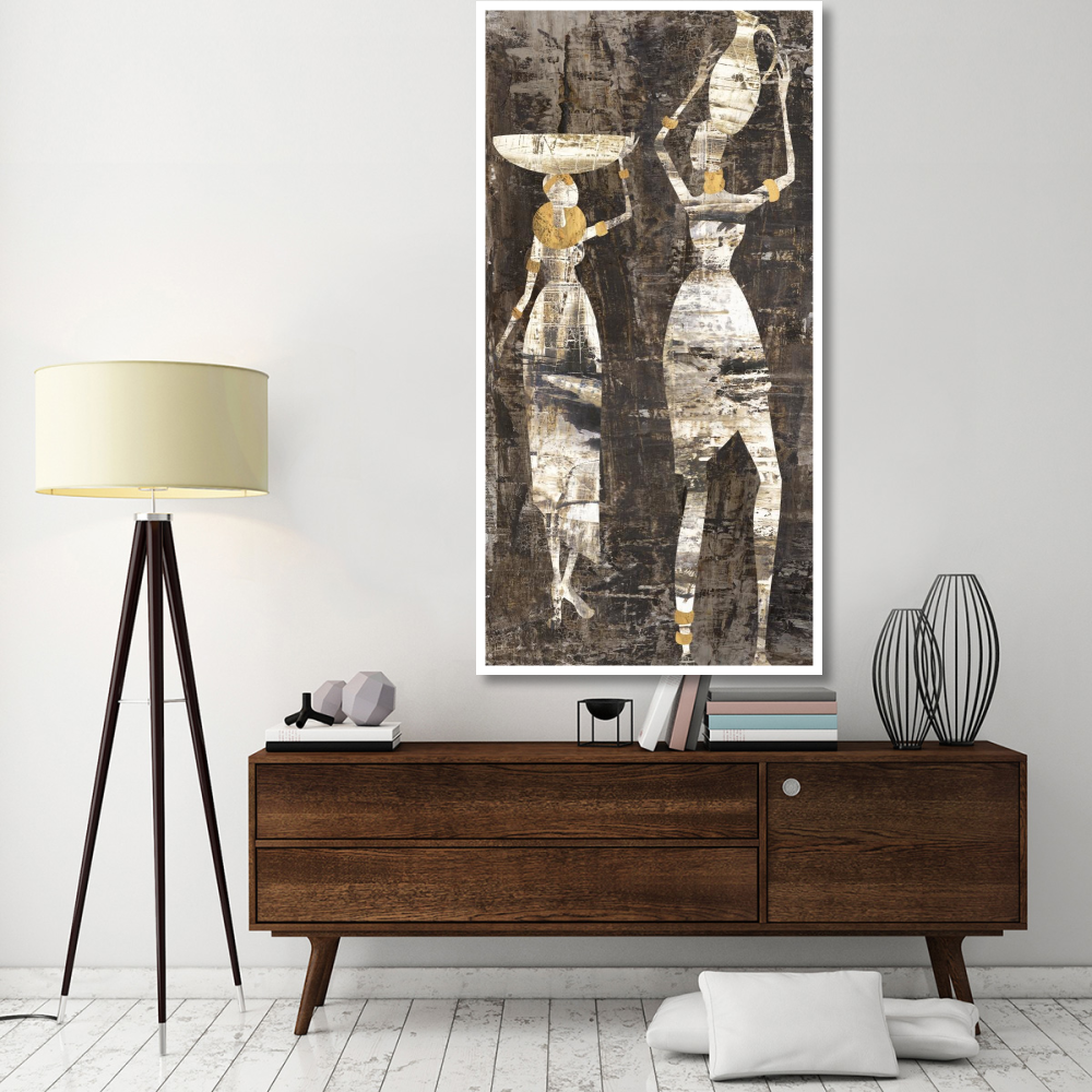Africa II-Paper Art-38&quotx74"