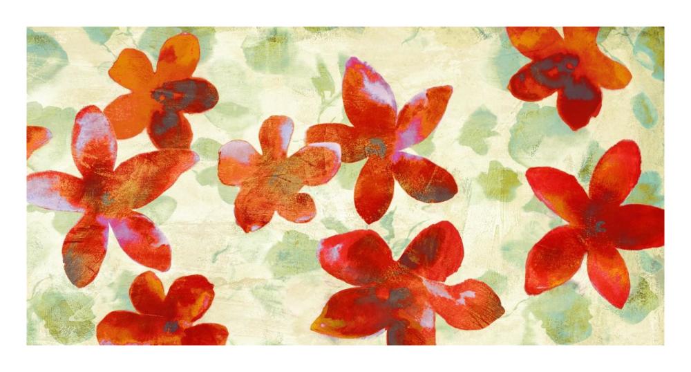Happy Printemps-Paper Art-26"x14"