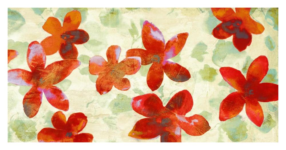 Happy Printemps-Paper Art-38"x20"