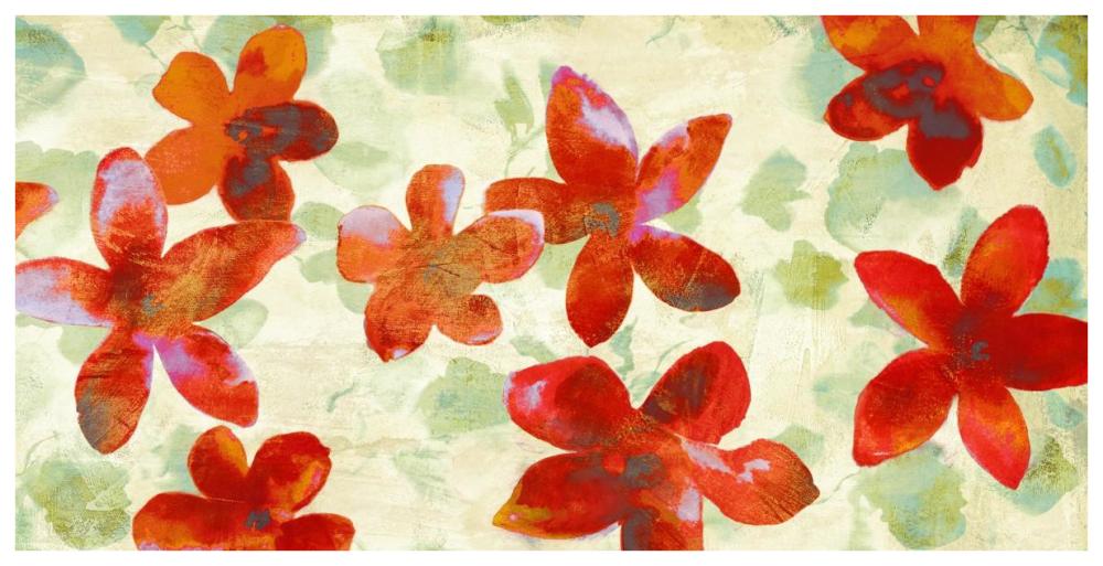Happy Printemps-Paper Art-74"x38"
