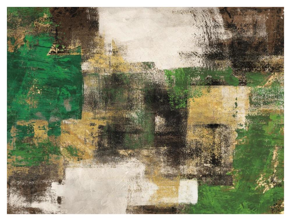 A Dream in Green-Paper Art-42"x32"