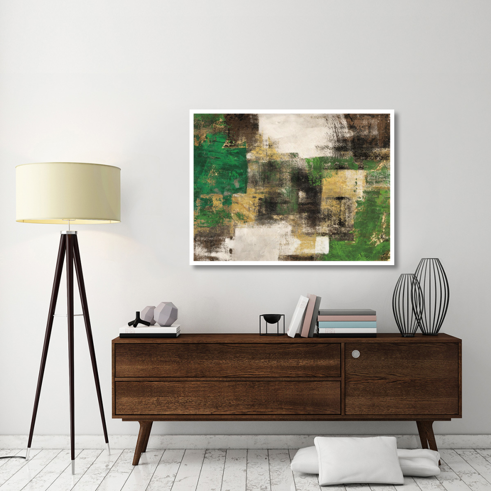 A Dream in Green-Paper Art-50&quotx38"