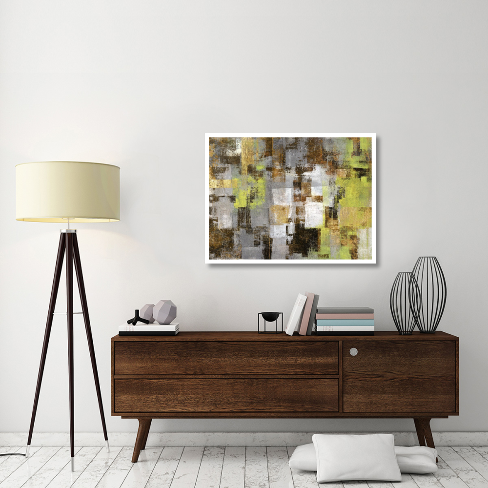 Forest in Springtime-Paper Art-42&quotx32"