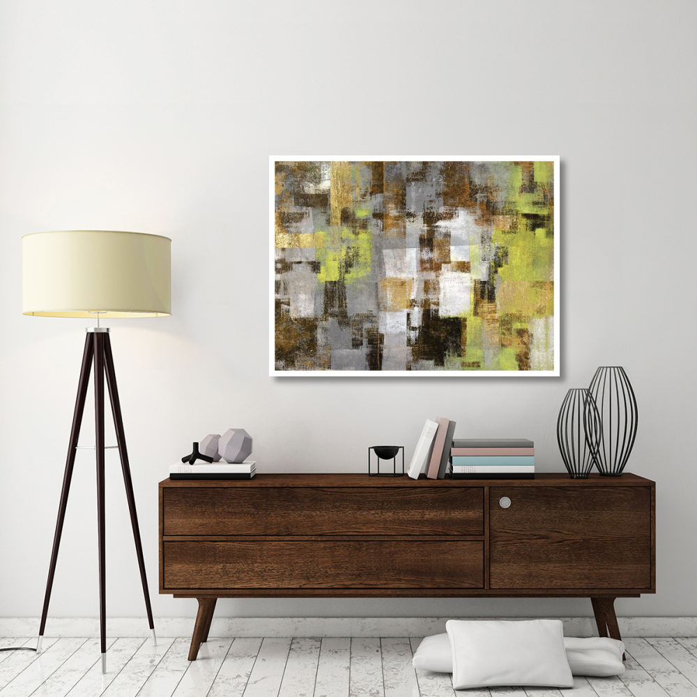 Forest in Springtime-Paper Art-50&quotx38"
