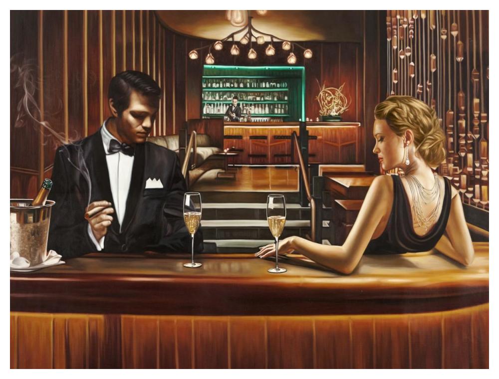 A Grand Night Out-Paper Art-50"x38"