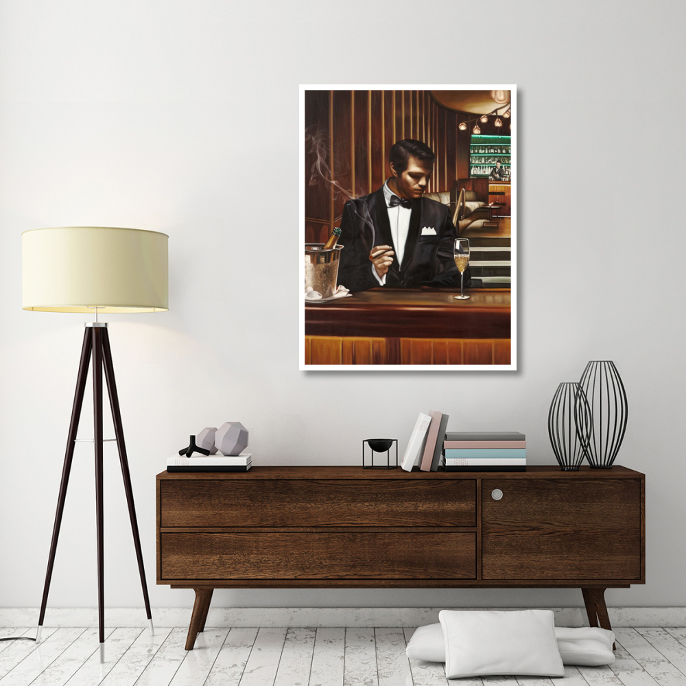 Night Out I-Paper Art-38&quotx50"