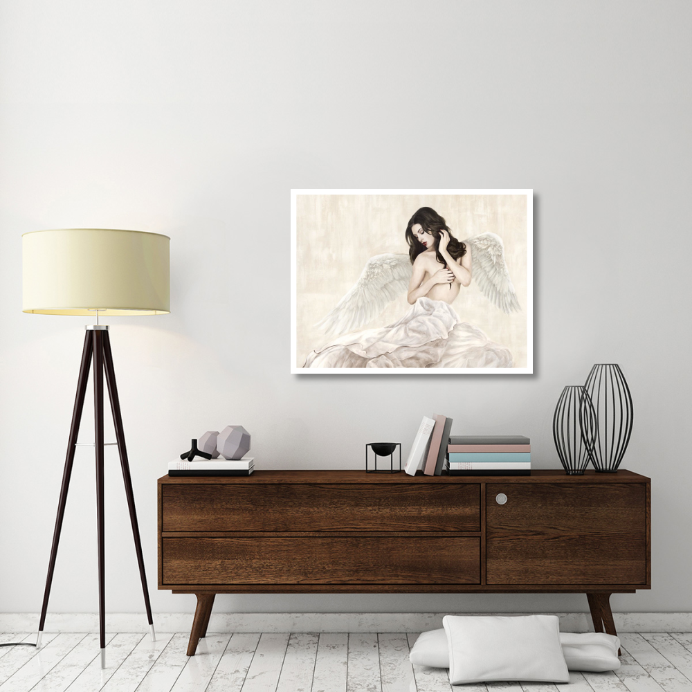 Inspiring Angel-Paper Art-42&quotx32"