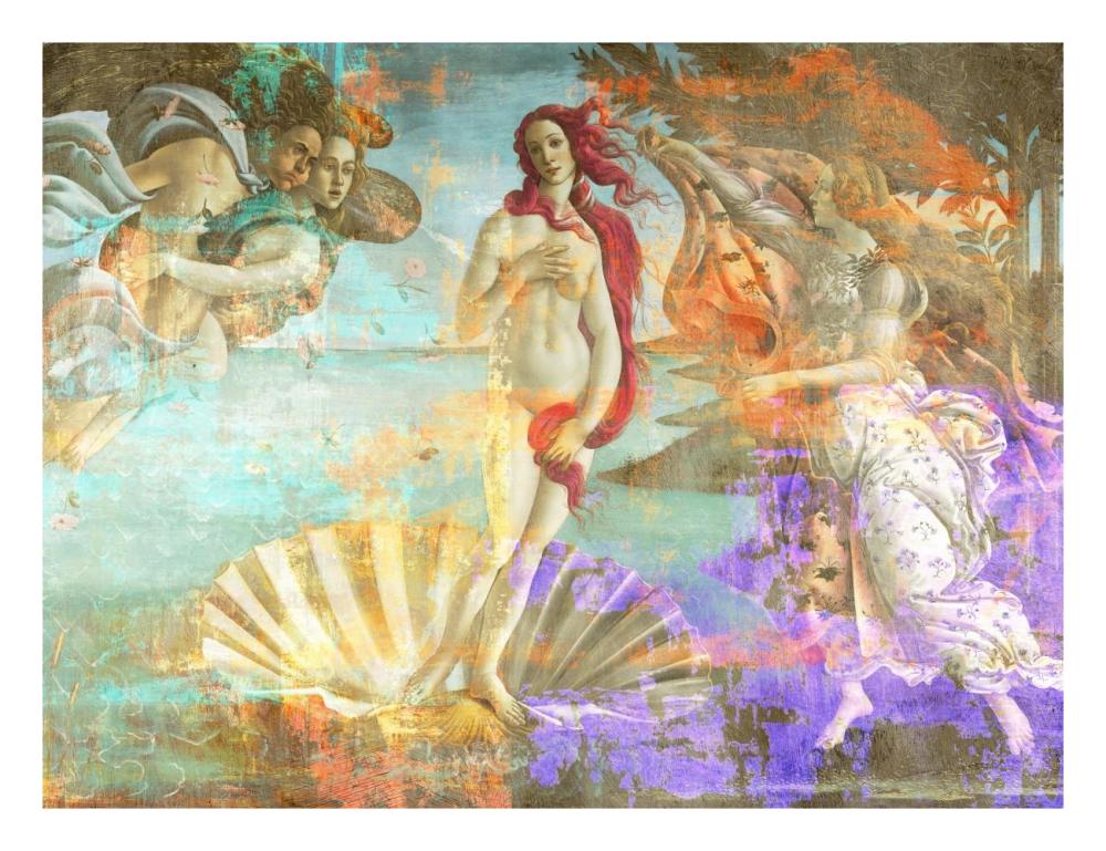 Botticelli's Venus 2.0-Paper Art-26"x20"