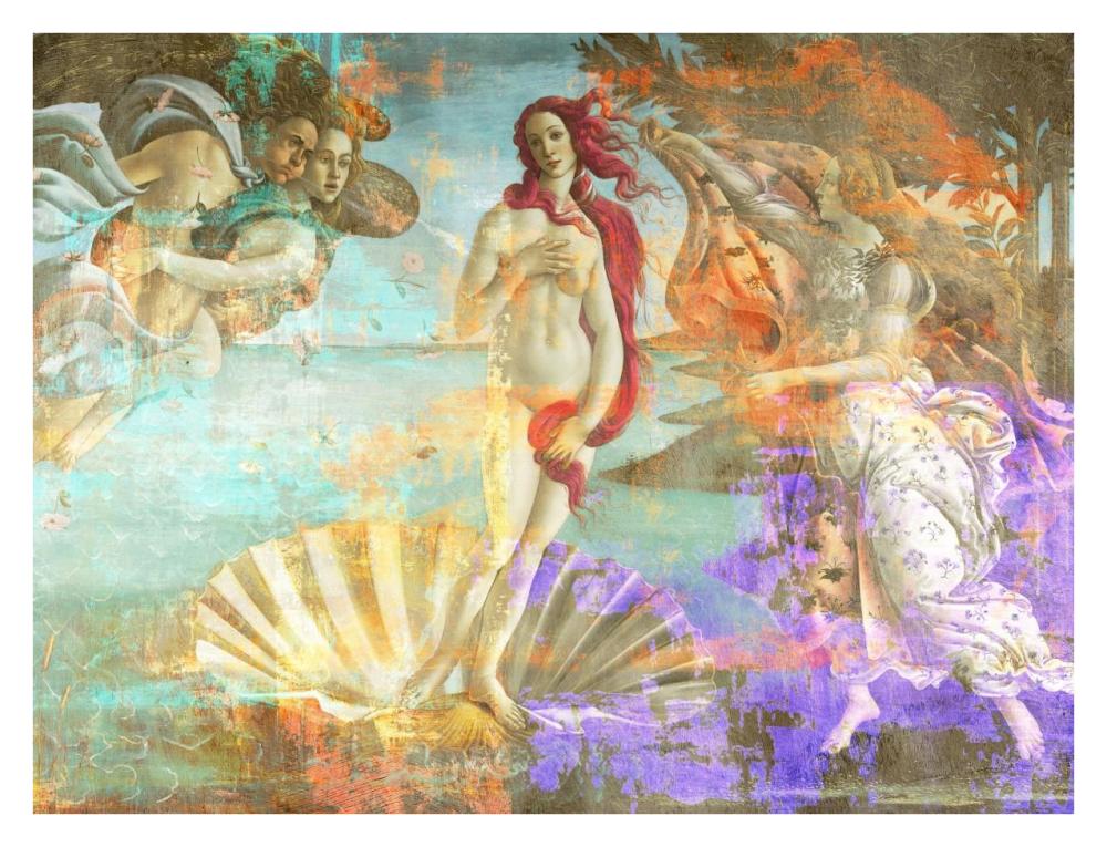 Botticelli's Venus 2.0-Paper Art-34"x26"